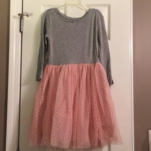 GAP gray and pink dress. Size 10